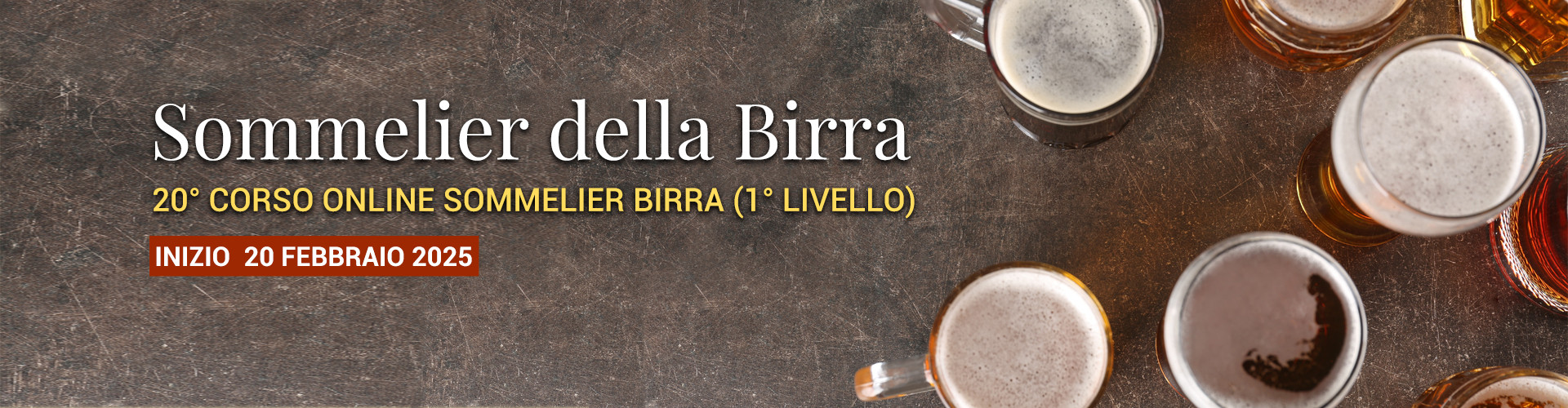 Corso Sommelier Birra